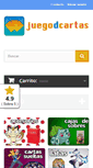 Mobile Screenshot of juegodcartas.com